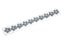 Load image into Gallery viewer, Grey  Flowers Bra Back Cover