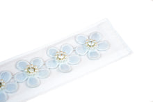 Load image into Gallery viewer, Light Blue  Flowers Bra Back Cover
