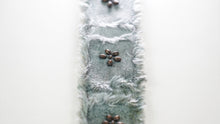 Load image into Gallery viewer, Blue Linen Bra Back Cover