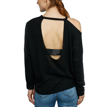 Load image into Gallery viewer, Black Sequins Bra Back Cover