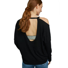 Load image into Gallery viewer, Open Back Top With a Cold Shoulder