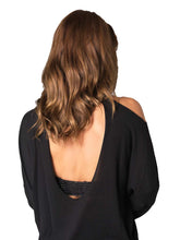 Load image into Gallery viewer, Black Sequins Bra Back Cover