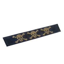Load image into Gallery viewer, Gold Skulls Bra Back Cover